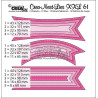 Fustella metallica Crealies Crea-nest-lies XXL no. 61 Tags