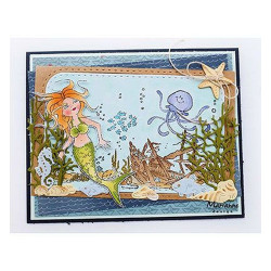 Fustella metallica Marianne Design Collectables Eline's Tropical Fish
