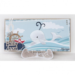 Fustella metallica Marianne Design Collectables Eline's Whale