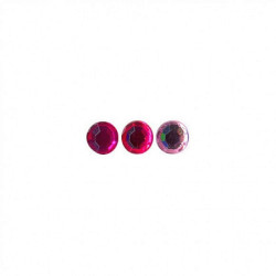 Set cristalli rosa 7 mm - 50 pezzi