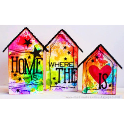Fustella Sizzix BIGz L Tiny Houses