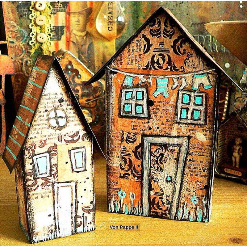Fustella Sizzix BIGz L Tiny Houses