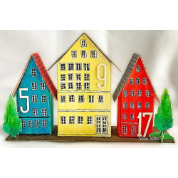 Fustella Sizzix BIGz L Tiny Houses