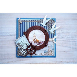 Fustella metallica Marianne Design Creatables Porthole