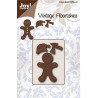 Fustella metallica Joy! Crafts Vintage Flourishes Gingerbread