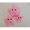Fustella Tre stelle tre misure punte stondate