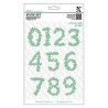 Fustella metallica Xcut A5 Floral Numbers