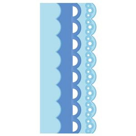 Fustella metallica Spellbinders Classic Scallop Edgeablities