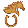 Fustella metallica Spellbinders In'spire Die Lucky Horse