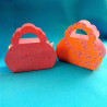 Fustella A4 Borsa con manico smerlato