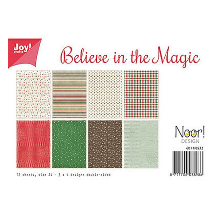 Carta da scrapbooking Joycrafts Paper Set A4 12 fogli