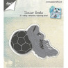 Fustella metallica Joy! Crafts Scarpe e pallone da calcio 3D