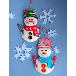 Fustella L Pupazzo di neve