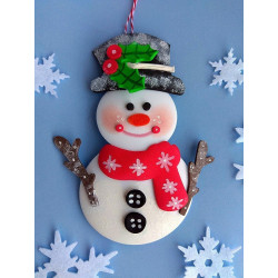 Fustella L Pupazzo di neve