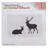 Timbro Nellie's Choice Christmas Silhouette Reindeer