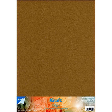 Kraft Paper 10 fogli 50x35