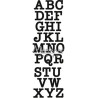 Fustella metallica Marianne Design Craftables Punch die Letters