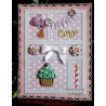 Fustella metallica Party Icons Set