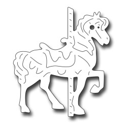 Fustella metallica Small carousel Horse