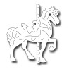 Fustella metallica Small carousel Horse
