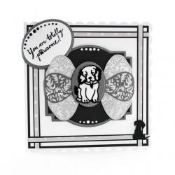 Fustella metallica Tonic Rococo Best Buddies