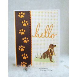 Fustella metallica PoppyStamps Patient Pup