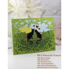 Fustella metallica PoppyStamps Cat Companions