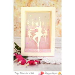 Fustella metallica PoppyStamps River Faerie