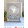 Fustella metallica PoppyStamps Graceful Faerie