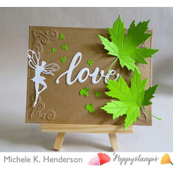 Fustella metallica PoppyStamps Graceful Faerie