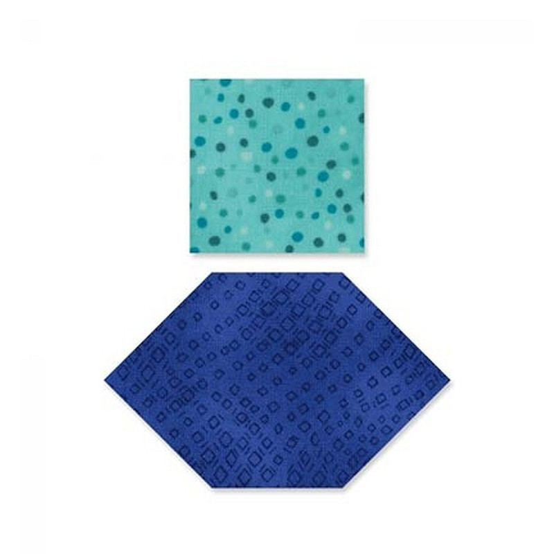 Fustella Sizzix Bigz Honeycombs & Squares
