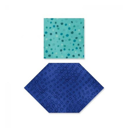 Fustella Sizzix Bigz Honeycombs & Squares