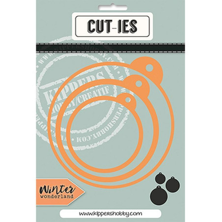 Fustella metallica CUT-IES Ball Christmas