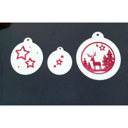 Fustella metallica CUT-IES Star Deer Round