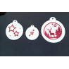 Fustella metallica CUT-IES Star Deer Round