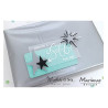 Fustella metallica Marianne Design Collectables Giftwrapping - Karin's deer, stars & tag