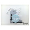 Fustella metallica Marianne Design Collectables Giftwrapping - Karin's deer, stars & tag