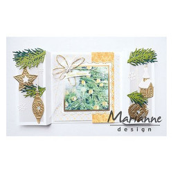 Fustella metallica Marianne Design Collectables Giftwrapping - Karin's pins & bows