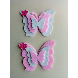 Fustella Sizzix Farfalla Selvaggia – Acciaio, 5,7 X 4,4 Cm, Per Carta E Cartoncino - 2
