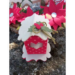 Fustella L Lanterna con cuore e cornice