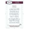 Fustella metallica Creative Expressions Letters and Numbers