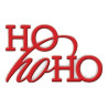 Fustella metallica Ho Ho Ho