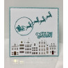 Fustella metallica Santa Moon
