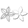 Fustella metallica Festive Poinsettia