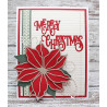 Fustella metallica Festive Poinsettia