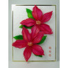 Fustella metallica Festive Poinsettia