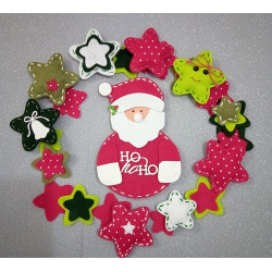 Portaposate A4 Babbo Natale Renna Pupazzo di neve