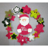 Portaposate A4 Babbo Natale Renna Pupazzo di neve