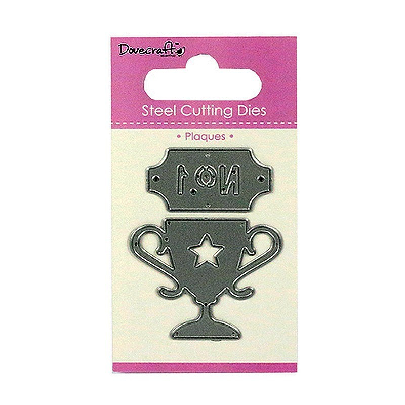 Fustella metallica Dovecraft Plaques