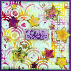 Fustella metallica Creative Expressions Twinkle Twinkle Cloud and Stars